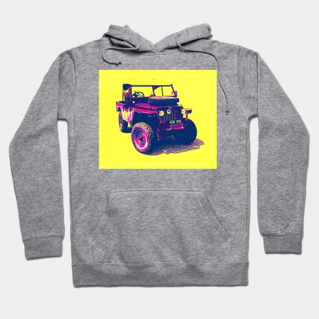 1955 Land Rover - Mavis Hoodie by LukeHarding